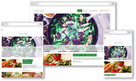 Template Gastronomia